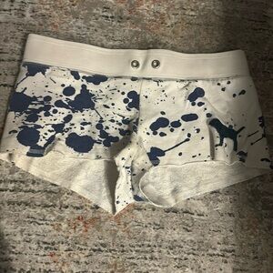 Pink sleeping shorts